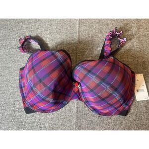 Parade  Multi-Colored  POPPLAID Bralet T-Shirt Size‎ XL